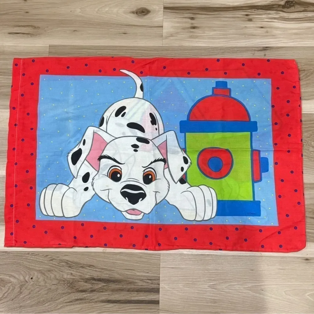 Disney Vintage 90’s 101 Dalmatians Reversible Pillowcase